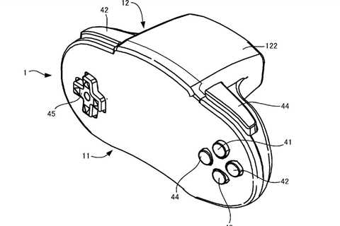 Nintendo Sneakily Filed A New Controller Patent Last Year