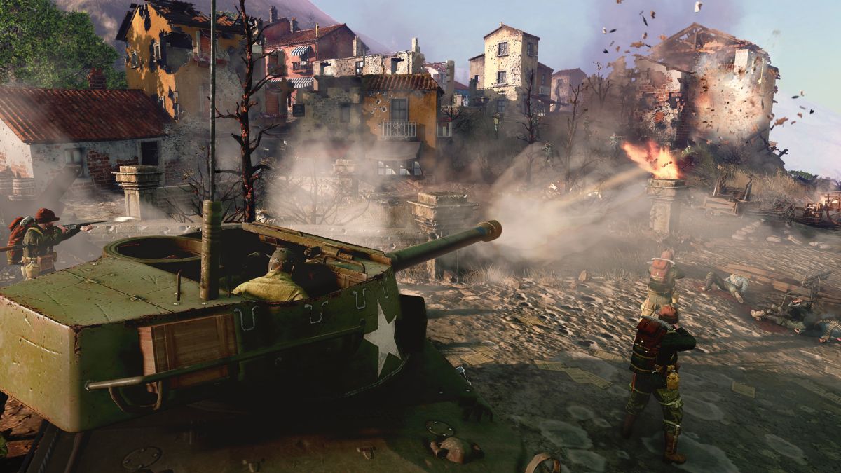 Tanks in Company of Heroes 3 will get dynamically filthy