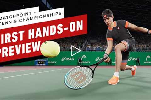 Matchpoint - Tennis Championships: The First Preview