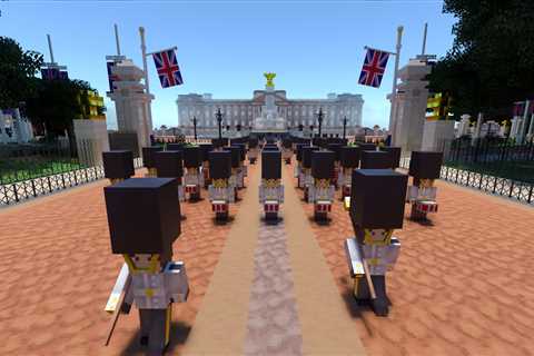 Virtual Platinum Jubilee street party comes to Minecraft – with cake, bunting and even a special..