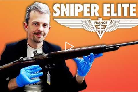 This Is The Only Rifle In The World! - Firearms Expert Reacts To Sniper Elite 5’s Guns