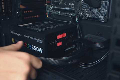 How to install a power supply