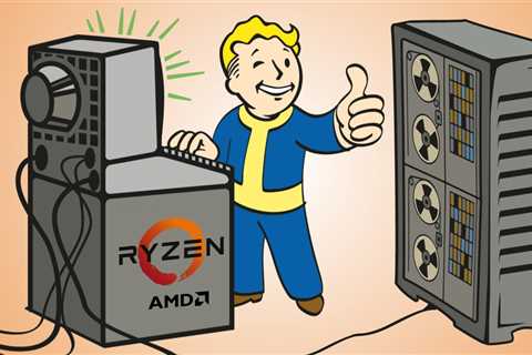 AMD Zen 4 CPU looks like Fallout 4 junk under the hood