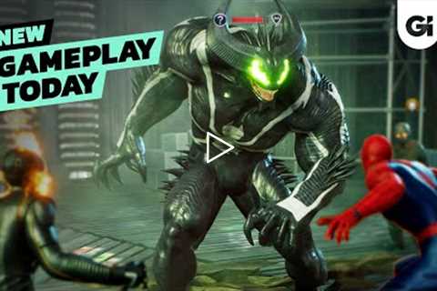 Spider-Man Vs. Fallen Venom In Marvel's Midnight Suns | New Gameplay Today