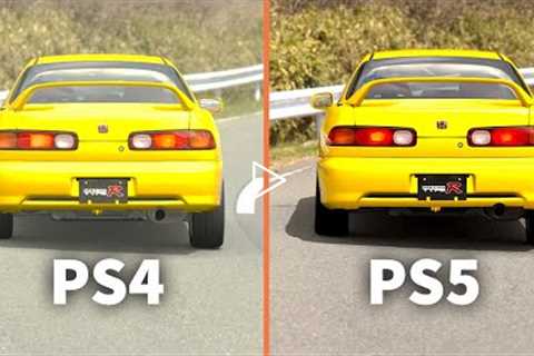 Gran Turismo 7 - PS4 vs PS5 Graphics Comparison