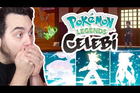 Poketuber Reacts to "Pokemon Legends Celebi!" - Gamer Walkthrough