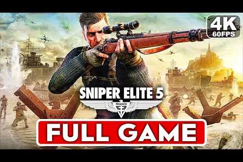 SNIPER ELITE 5 Gameplay Walkthrough Part 1 FULL GAME [4K 60FPS PC] - No Commentary - Gamer..