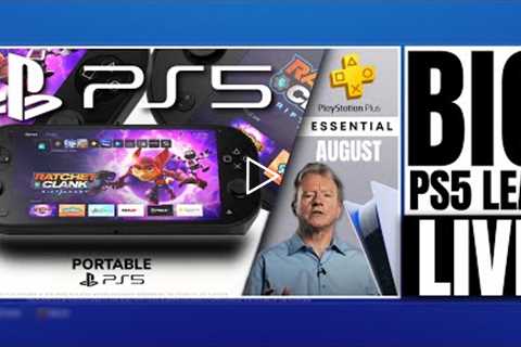 PLAYSTATION 5 ( PS5 ) - PORTABLE PS5 GAMING ( PSP PS5 ) NEWS / SONY BUY SQUARE ENIX /PS PLUS AUGUST…