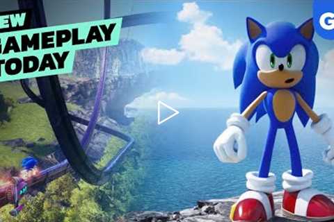 Sonic Frontiers Boss Fight | New Gameplay Today