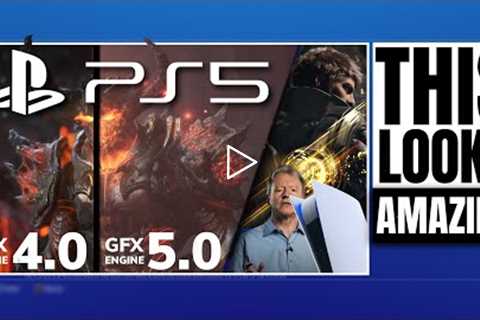 PLAYSTATION 5 ( PS5 ) - GRAPHICS ENGINE JUMP DEMO / GAMES ARE CHEAPER NOW / TPS VISUAL SHOWCASE / P…