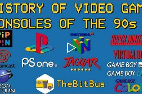 Video Game Consoles of the 90s #RETROGAMING