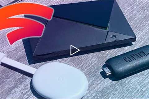 Trying Out Stadia on Android TV and Google TV Streaming Devices: $25 to $200 Options Tested
