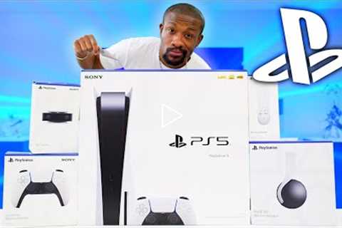 My Massive PlayStation 5 Unboxing!