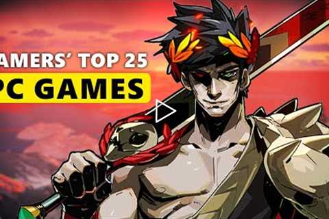 Top 25 PC Games According to Gamers