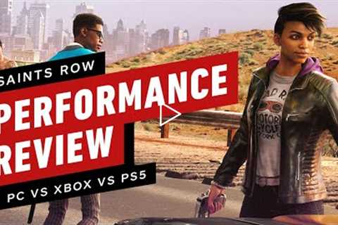 Saints Row: Performance Review PS5 vs Xbox Series X|S vs PC vs Xbox One X