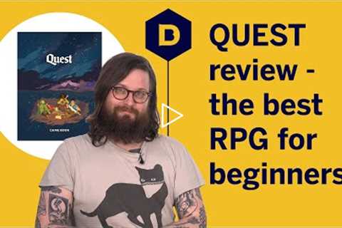 Quest tabletop RPG review - the definitive roleplaying game for beginners?