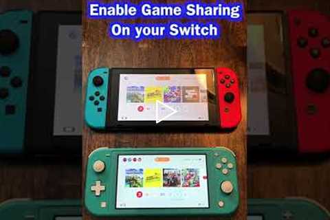 Enable Game Sharing on Nintendo Switch (no CFW required)