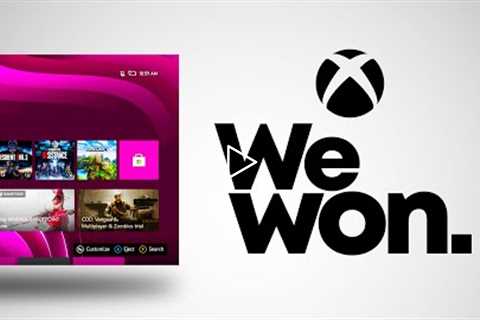 Microsoft admits defeat, makes PERFECT Xbox UI update!
