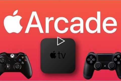 How To Connect PS4 & Xbox Controllers to Apple TV For Apple Arcade!