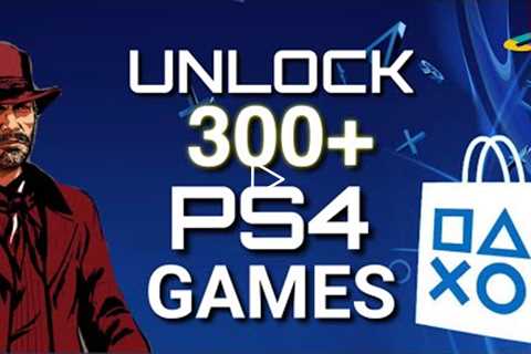 HOW TO UNLOCK OVER 300 GAMES ON PS4 FOR FREE WITH THIS METHOD