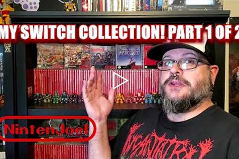 My Nintendo Switch Collection! Part 1 of 2! Over 50 Games and Tons of RPGs!