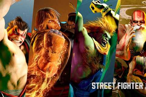 Street Fighter 6 Reveals Ken, Dhalsim, Blanka, E. Honda, & Custom World Tour Avatars; Closed..
