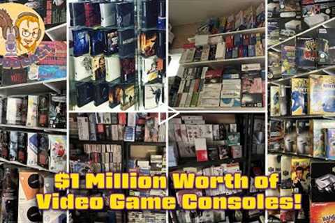 $1 Million Worth of Video Game Consoles