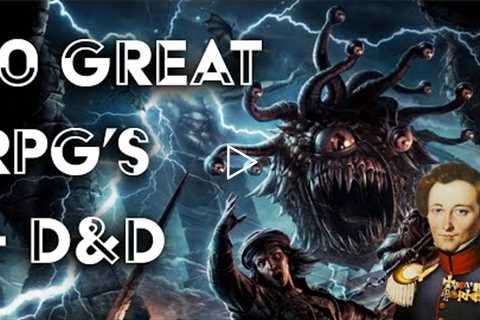 10 great Roleplaying games plus Dungeons and Dragons