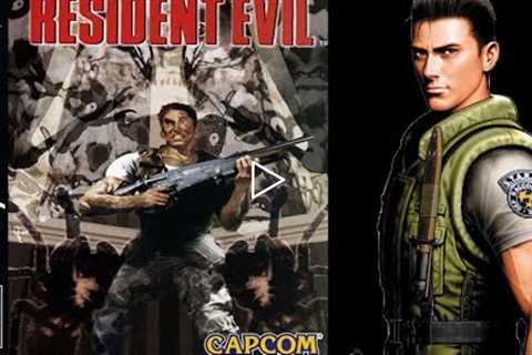 Resident Evil (PlayStation) - (Longplay - Chris Redfield | Best Ending Path)