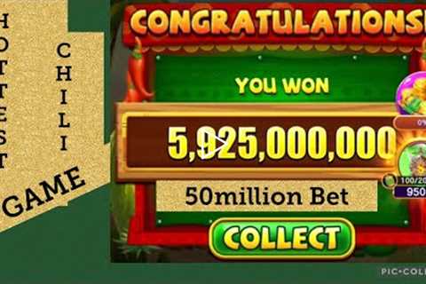 50 MILLION BET ON HOTTEST CHILI GAME @ LUCKY CAT CASINO APP || Android Earning App || #trending