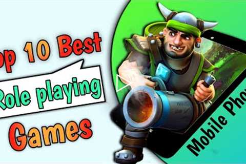 Top 10 Best Role playing games || latest RPG games for smartphones - (android/ios)