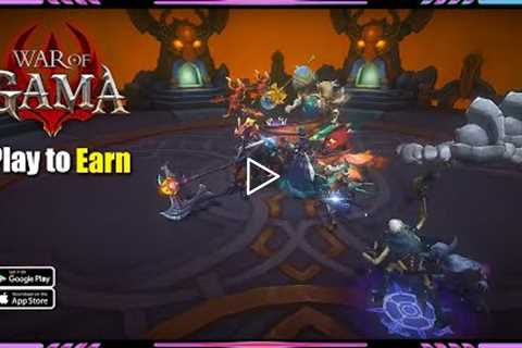 War of GAMA Gameplay | New Play to Earn Android Game 2022 CBT