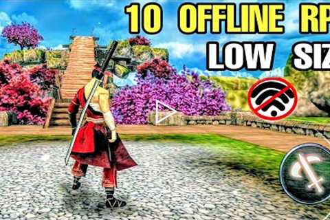 10 Best OFFLINE RPG Games for Android & iOS with (LOW SIZE )