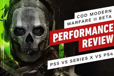 Call of Duty: Modern Warfare 2 Beta - PS5 vs Xbox Series X vs PS4 Performance Preview