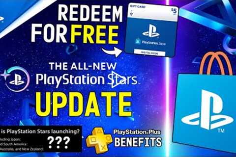 NEW PlayStation Stars Rewards UPDATE! Launch Dates, Free PSN Wallet Codes, PS Plus Benefits + MORE!