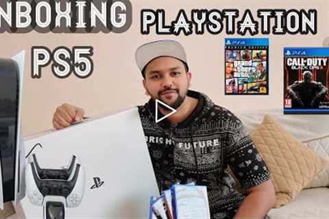 Playstation 5 unboxing and accessories | Playstation 5 setup and gaming experience