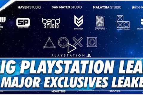 Big PlayStation Leak Reveals 8 New Exclusive Games and More