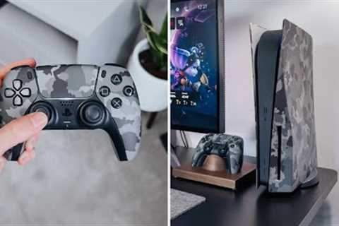 Sony’s NEW PS5 Camouflage Controller + Console Covers