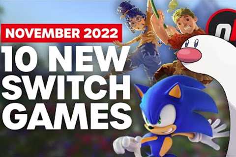 10 Exciting New Games Coming to Nintendo Switch - November 2022