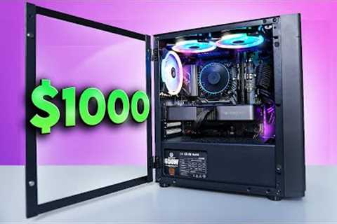 Building the Fastest Gaming PC for $1000! - RTX 3070