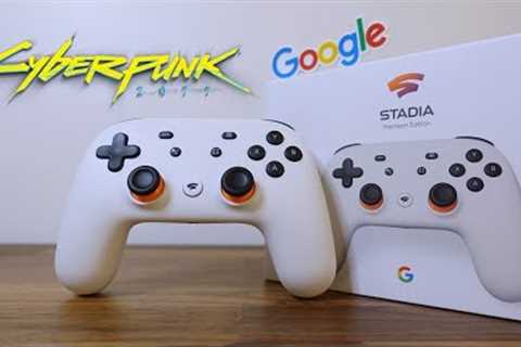 Google Stadia Unboxing with Setup and Gameplay (Cyberpunk 2077, Sniper Elite 4, Destiny 2)