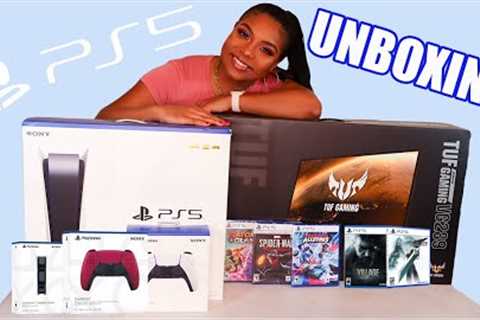 Sony PlayStation 5 UNBOXING, Accessories, Gameplay + More!