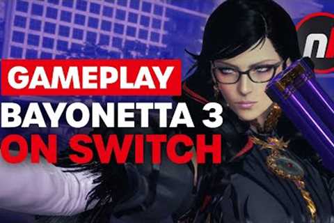 NEW Bayonetta 3 Nintendo Switch Gameplay