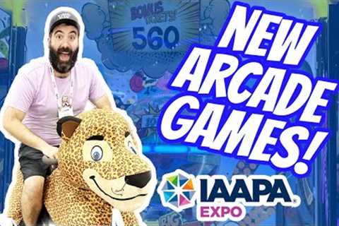 New Arcade Games and Fun Favorites at the 2022 IAAPA Expo!