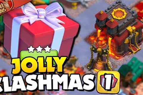 Easily 3 Star Jolly Clashmas Challenge #1 (Clash of Clans)