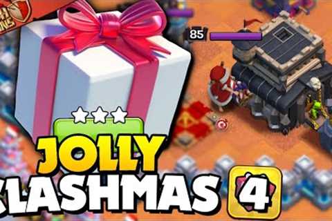 Easily 3 Star Jolly Clashmas Challenge #4 (Clash of Clans)