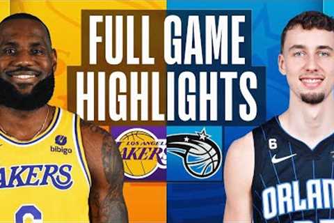 LAKERS at MAGIC | FULL GAME HIGHLIGHTS | December 27, 2022