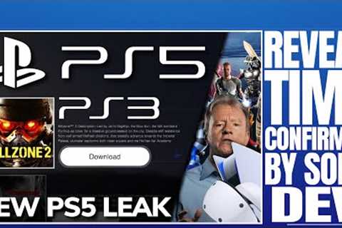 PLAYSTATION 5 ( PS5 ) - PS3 ON PS5 BACKWARDS COMPATIBILITY / NEW KILLZONE PS5 / FACTIONS 2 / LEAKED…