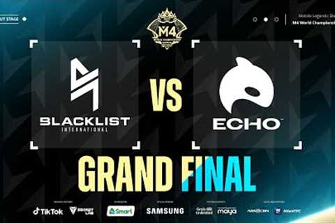 [FIL] M4 Grand Finals - BLCK vs  ECHO Game 3