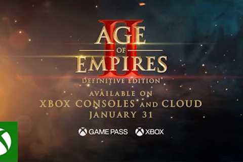 Age of Empires II: Definitive Edition on Xbox Consoles - Launch Trailer